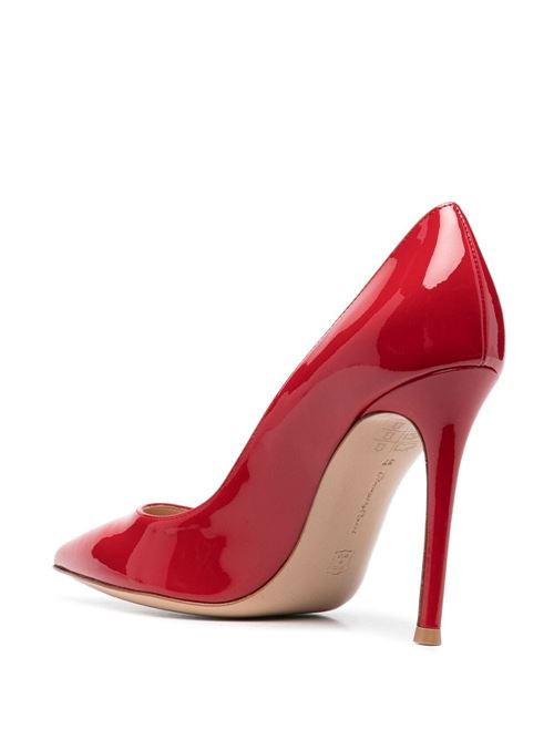 Red pointed toe pump GIANVITO ROSSI | G2847015RICVERTABS